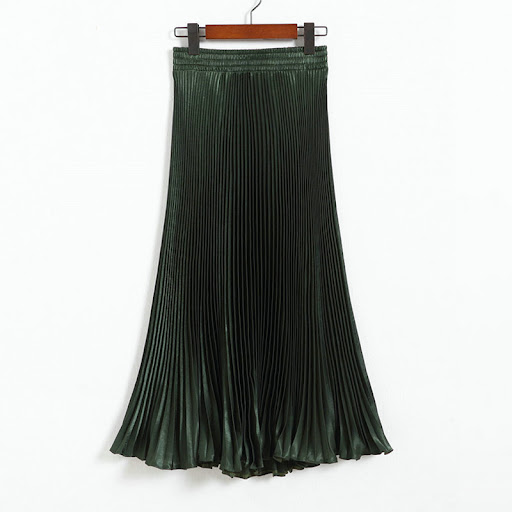 Title 13, Spring European and American Pleated Skirt with...