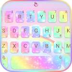 Cover Image of Herunterladen Rainbow Galaxy Keyboard Theme 6.6.23.2019 APK