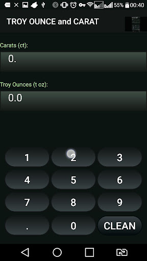 Troy Ounce and Carat t oz - ct Convertor