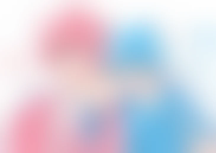 「桃×青　触手プレイ💗」のメインビジュアル
