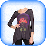 Women T-Shirt Photo Montage Apk