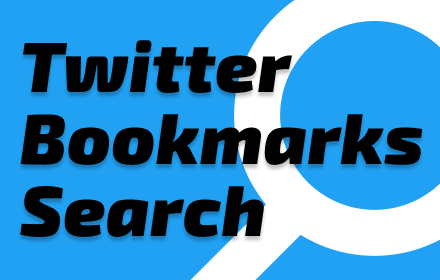 Twitter Bookmarks Search small promo image