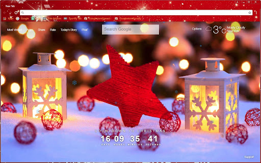 FreeAddon.com - Merry Christmas Theme