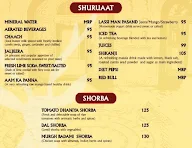 Pind Balluchi menu 1