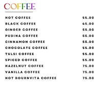 Chaiffee Cafe menu 4