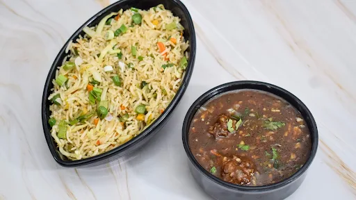 Veg Manchurian Rice