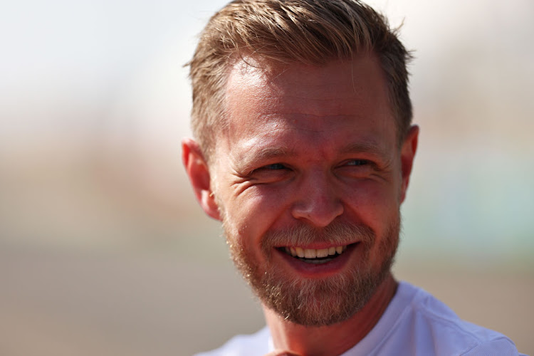 Kevin Magnussen during Day One of F1 Testing at Bahrain International Circuit on March 10, 2022 in Bahrain.