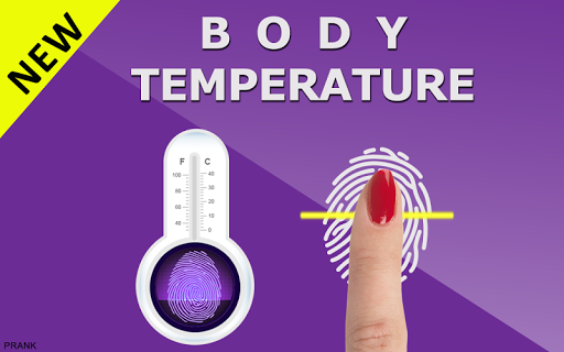 Finger body temperature prank