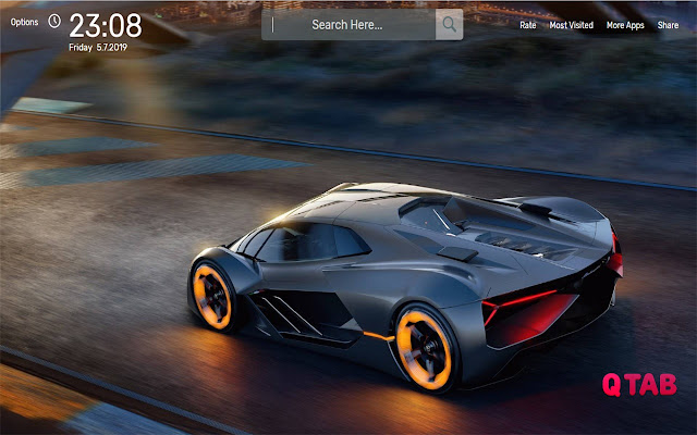 Supercars Wallpapers HD Theme