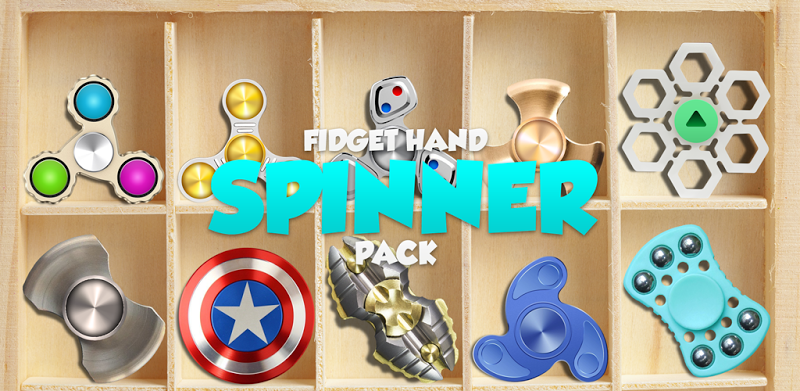 Fidget hand spinner pack