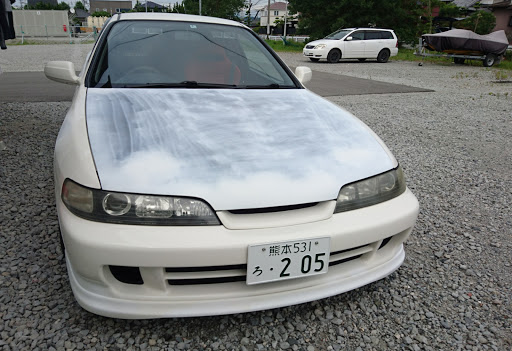 インテグラ Dc2のdiy 塗装 インテグラ 自家塗装缶スプレー プラサフに関するカスタム メンテナンスの投稿画像 車のカスタム情報はcartune