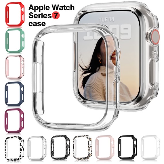 Ốp Bảo Vệ Mặt Đồng Hồ Thông Minh Apple Watch Series 7 6 5 4 3 2 1