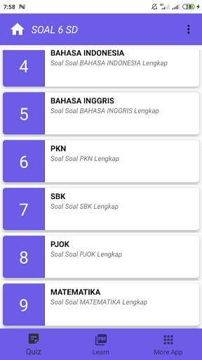 SOAL KELAS 6 SD 2021 Offline