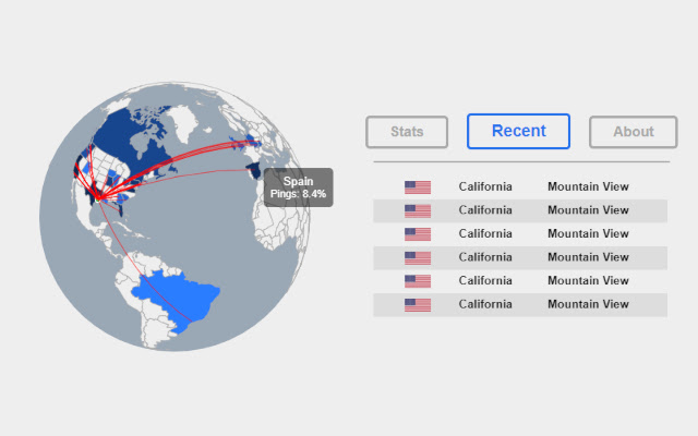 GeoIP Scavenger Hunt chrome extension