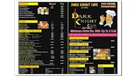 Dark knight cafe menu 1