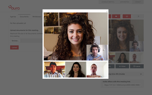Aura Alliance Meeting chrome extension