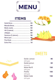 Snacking Naturally Farsan menu 3