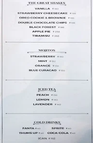 K's Charcoal menu 2