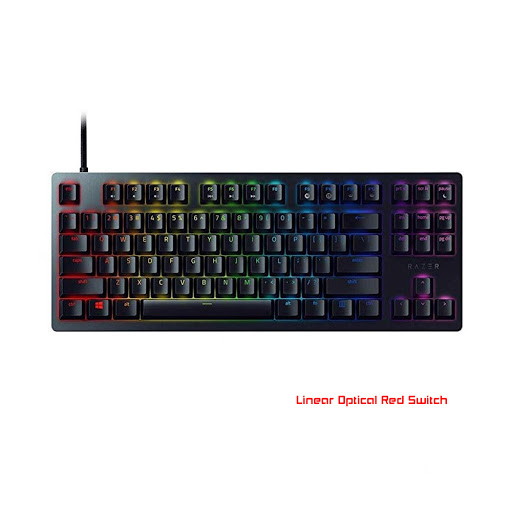 Bàn phím cơ Razer Huntsman Tournament Edition (Linear Optical Red Switch) (RZ03-03080100-R3M1)