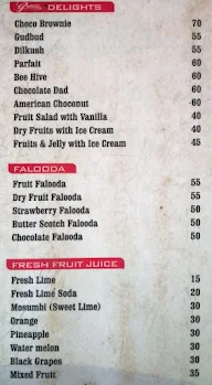 Grace Ice Cream menu 4