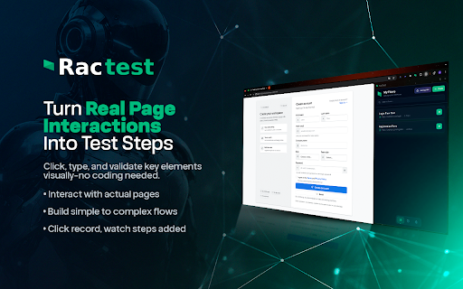 RacTest screenshot 3