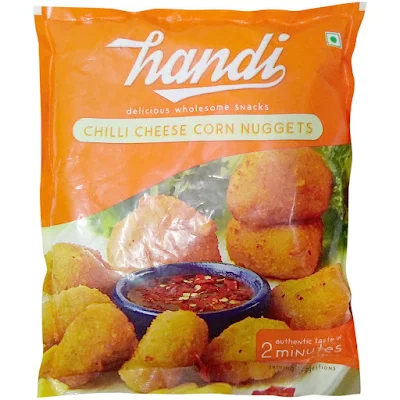 Handi Frozen - Chilli Cheese Corn Nuggets - 450 g