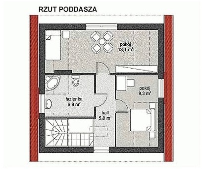 WB-3386 - Rzut poddasza