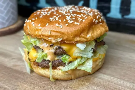 Aloo Tikki Double Patty Burger