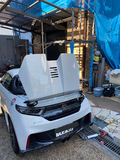 S660の今日のお客様シリーズ。・センターガーニッシュLED化