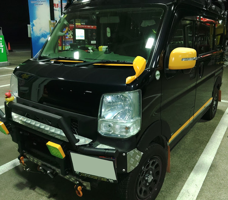 エブリイバンのDIY・ちょいアゲ・夏休みの工作に関するカスタム事例の投稿画像3枚目