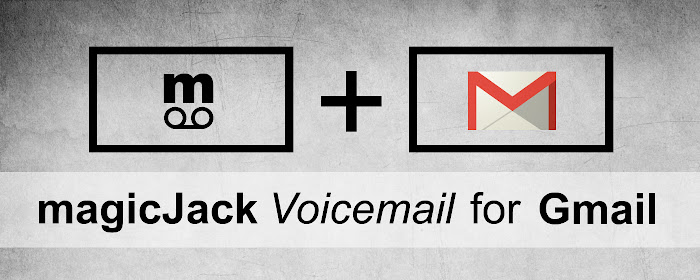 magicJack Voicemail for Gmail marquee promo image