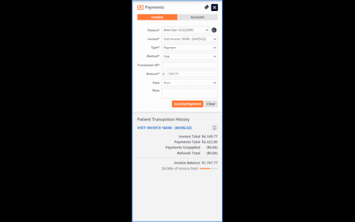 PracticeSync Payments for InstinctVet