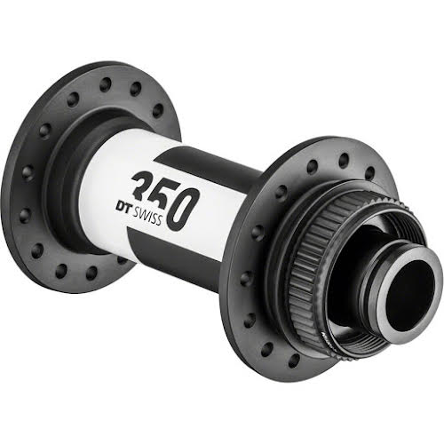 DT Swiss 350 Front Hub - 15 x 110mm Center-Lock Black 28H