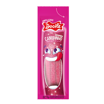 Gomitas Docile Canudinho Tutti Frutti x 15 gr  