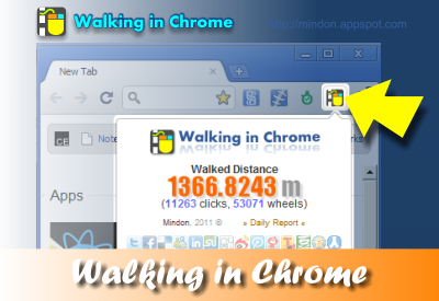 Walking in Chrome Preview image 1