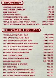 China In Town menu 1