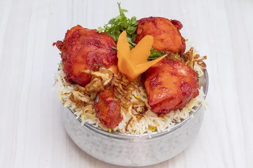 Roasted Chicken Biryani