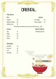 Oriental Cafe menu 2