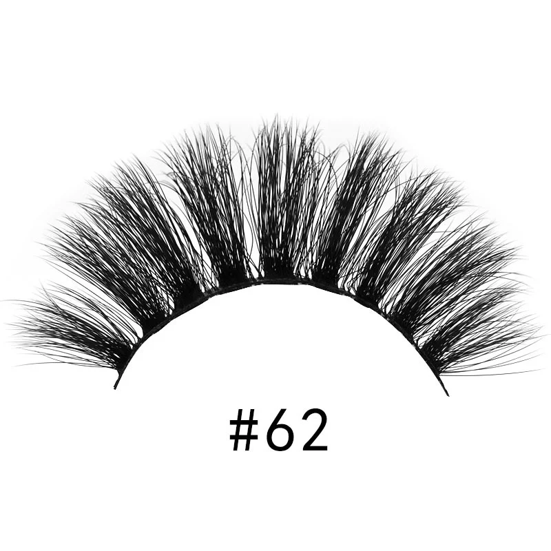 3D Mink-Wimpern, natürlich dickes Haar, 1 Paar. Natürlicher Look, volleres Volumen für ausdrucksstarke Augen. Einfach anzuwenden.