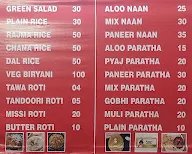 Asad Madina Dhaba menu 2