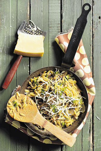 Porcini & Portabellini Orzotto