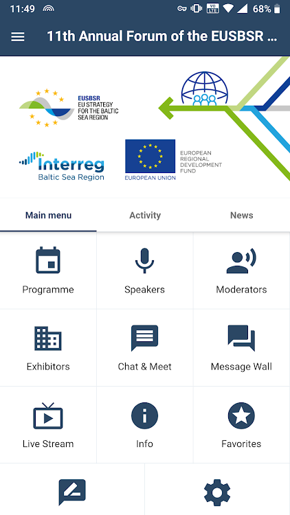 EUSBSR Annual Forum 2020 - 2.0.89 - (Android)