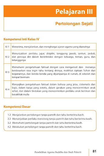 Buku Guru Kelas 4 Pend Agama Buddha Revisi 2017