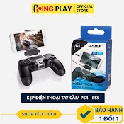 Kẹp Điện Thoại Cho Tay Cầm Ps4 Ps5 - Giá Đỡ Điện Thoại Cao Cấp Cho Tay Cầm Chơi Game