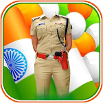 Cover Image of Télécharger Independence Day Woman Police Dress Photo Editor 1.0.10 APK