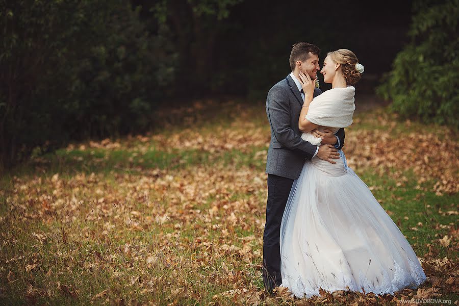 Nhiếp ảnh gia ảnh cưới Aleksandra Suvorova (suvorova). Ảnh của 9 tháng 11 2014
