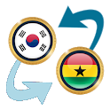 S Korea Won x Ghanaian Cedi icon