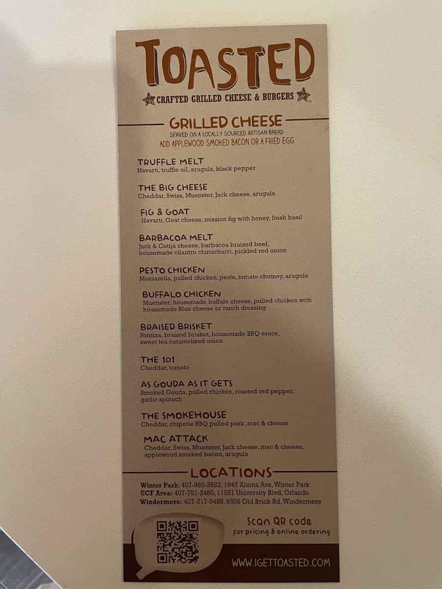 Menu Front