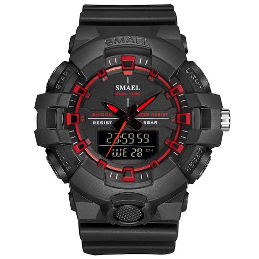Title 2, Sports Dual Display Mens Calendar Watch for ac...