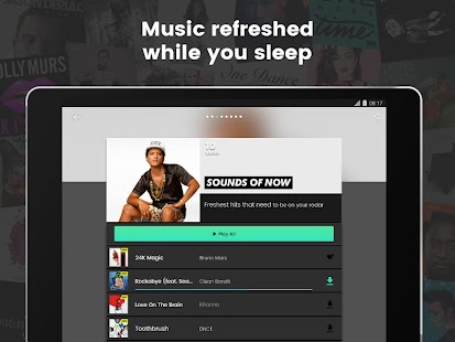  MTV Trax - New music every day: miniatura de captura de pantalla  